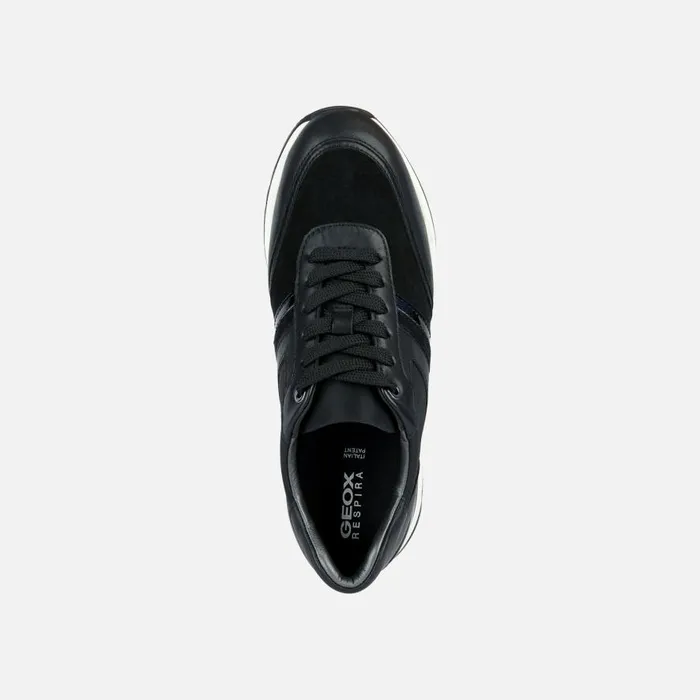 Geox Sneakers DESYA A Low Top Sneakers Black Woman Geox Black 8211 Woman