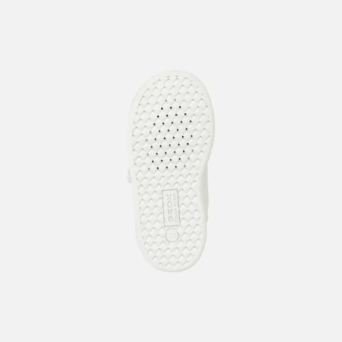 Geox Sneakers ECLYPER A Velcro Shoes White Baby SPORT Whitenavy 8211 Kids