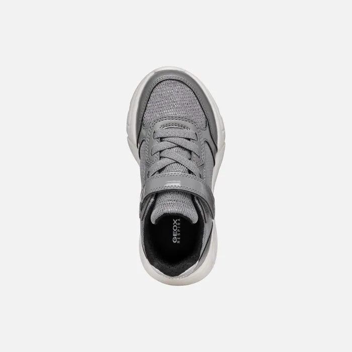 Geox Sneakers LOFTUS JUNIOR Grey Low Top Sneakers Grey 8211 Kids