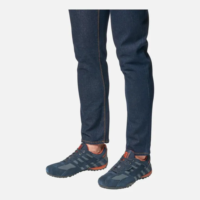 Geox Sneakers SNAKE MAN Navy Low Top Sneakers Navy 8211 Man