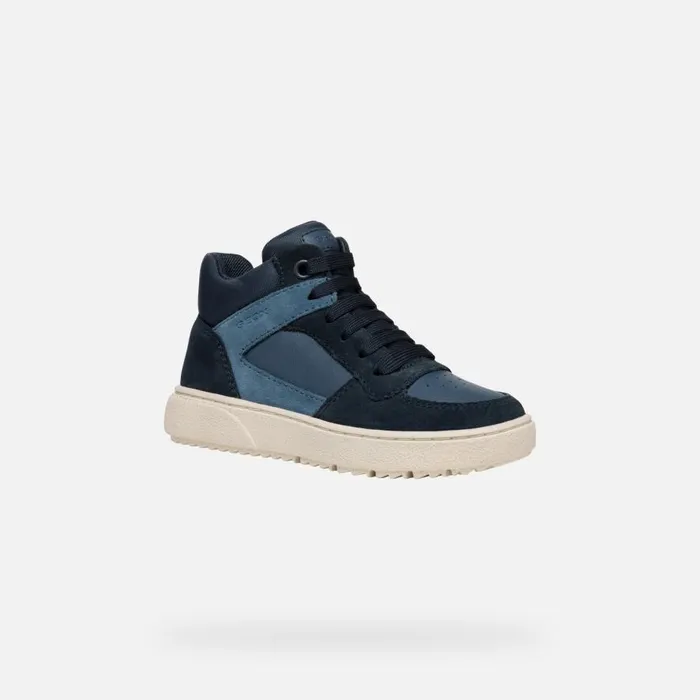 Geox Sneakers THELEVEN BOY Light NavyNavy High Top Sneakers Light Navynavy 8211 Kids