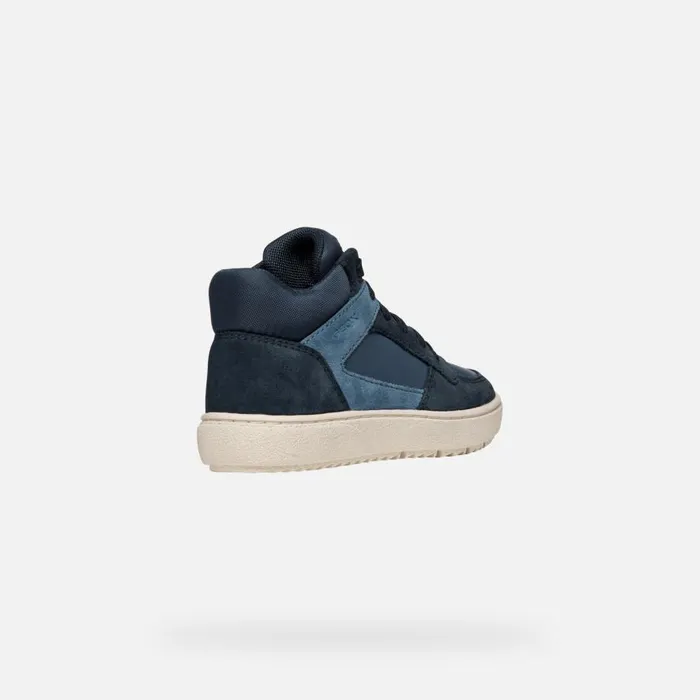 Geox Sneakers THELEVEN BOY Light NavyNavy High Top Sneakers Light Navynavy 8211 Kids