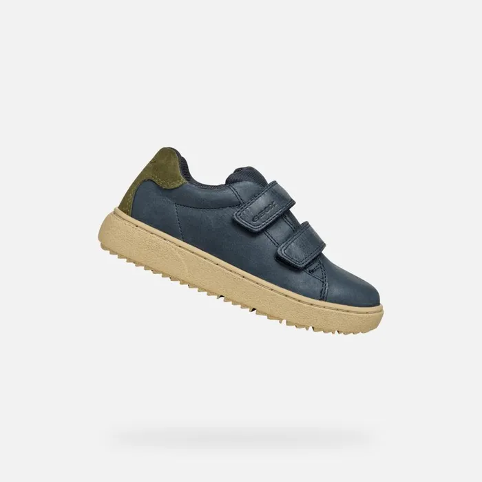 Geox Sneakers THELEVEN BOY Navy Low Top Sneakers Navy 8211 Kids