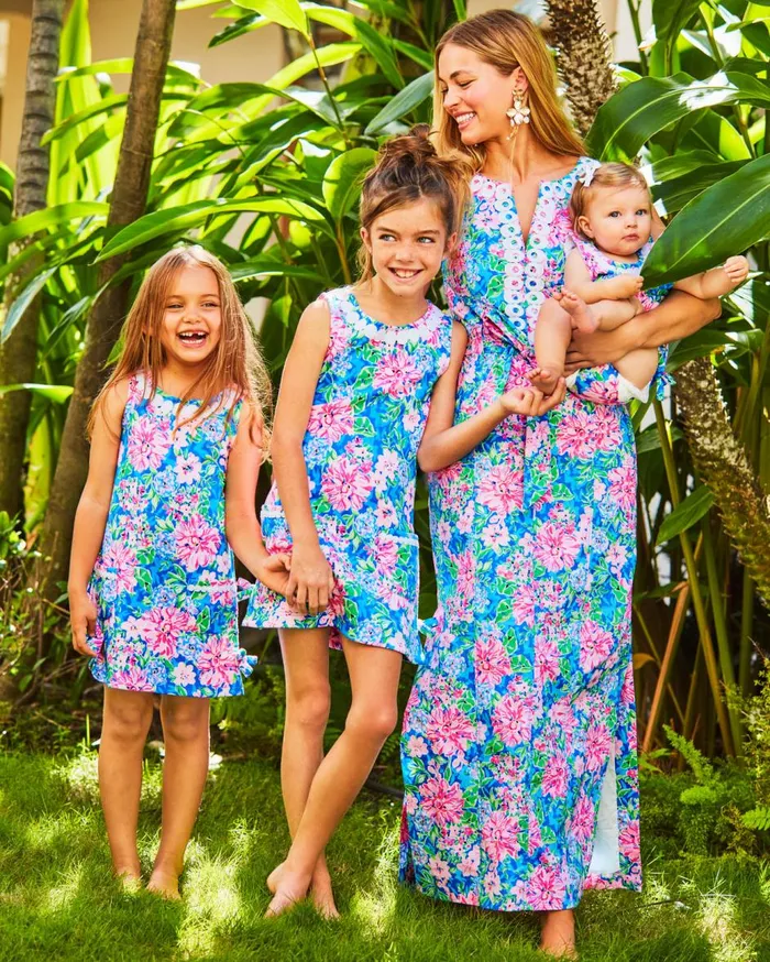 Girls Lilly Pulitzer Girls Dresses and Rompers Girls Little Lilly Knit Shift Dress Multi Spring In Your Step Girls Lilly Pulitzer Girls Dresses and Rompers Girls Little Lilly Knit Shift Dress Multi Spring In Your Step