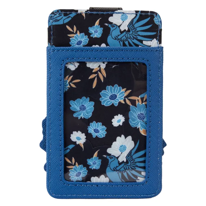 Harry Potter Ravenclaw House Floral Tattoo Card Holder Unisex Loungefly Bags and Wallets Harry Potter Ravenclaw House Floral Tattoo Card Holder Unisex Loungefly Bags and Wallets