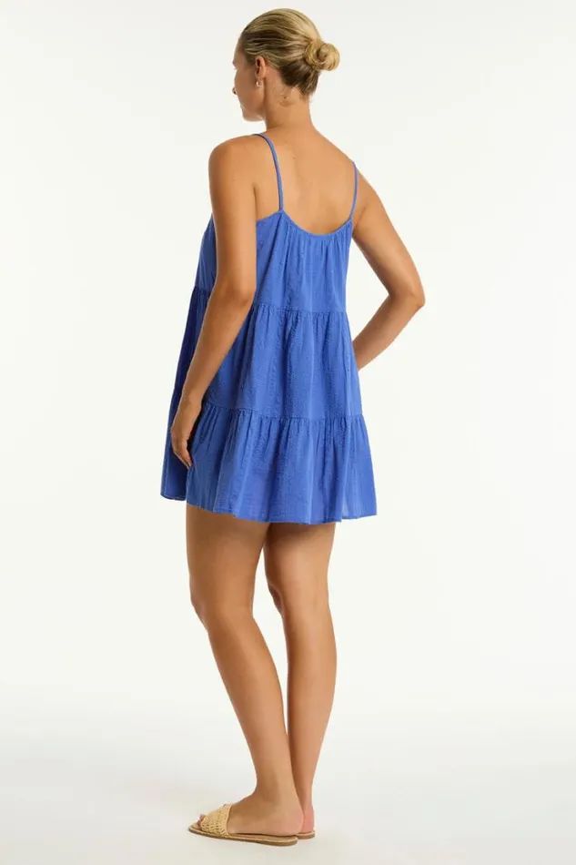 Heatwave Short Sundress Heatwave Blue Women Sea Level Dresses