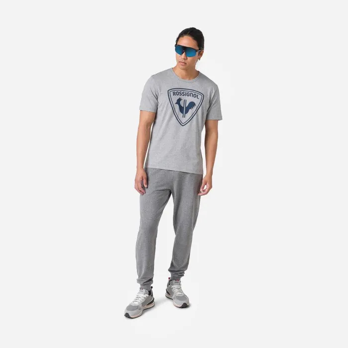 Herren Polos Und TShirts Rossignol Logo Rossignol HerrenTShirt Heathergrey280