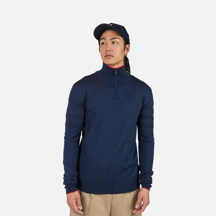 Herren Sweatshirts Und Pullover Rossignol Gestreifter Herrenstrickpullover Mit Halblangem Reiverschluss Darknavy715 Herren Sweatshirts Und Pullover Rossignol Gestreifter Herrenstrickpullover Mit Halblangem Reiverschluss Darknavy715