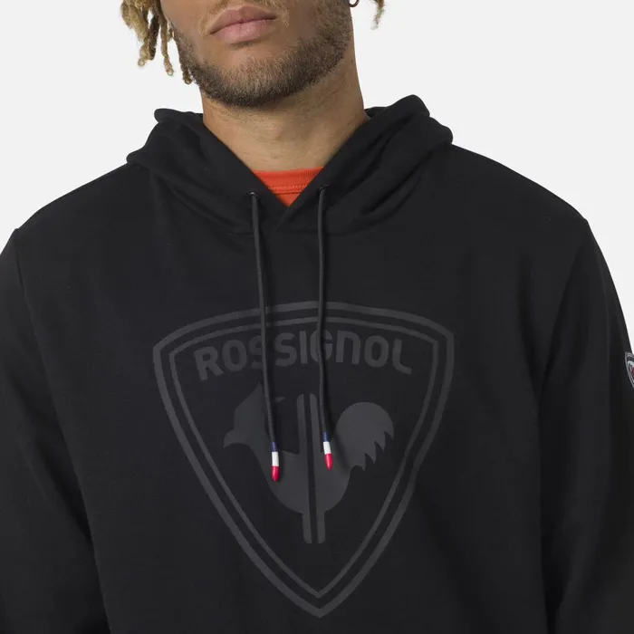Herren Sweatshirts Und Pullover Rossignol Herrensweatshirt Mit Kapuze Und Logo Black200
