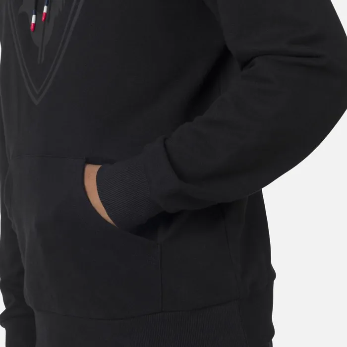 Herren Sweatshirts Und Pullover Rossignol Herrensweatshirt Mit Kapuze Und Logo Black200