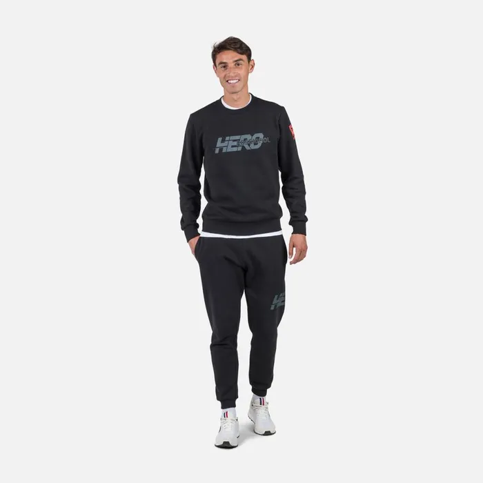 Herren Sweatshirts Und Pullover Rossignol Herrensweatshirt Mit Rundhalsausschnitt Hero Black200