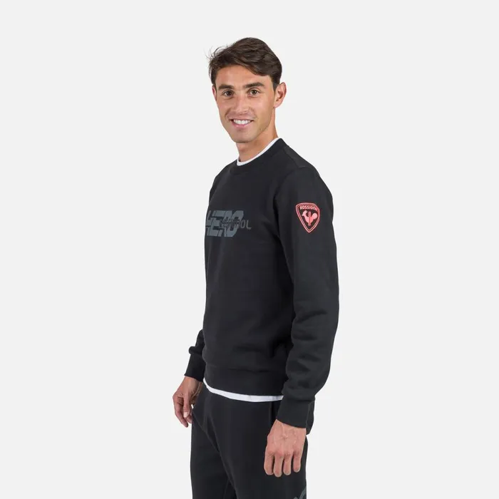 Herren Sweatshirts Und Pullover Rossignol Herrensweatshirt Mit Rundhalsausschnitt Hero Black200