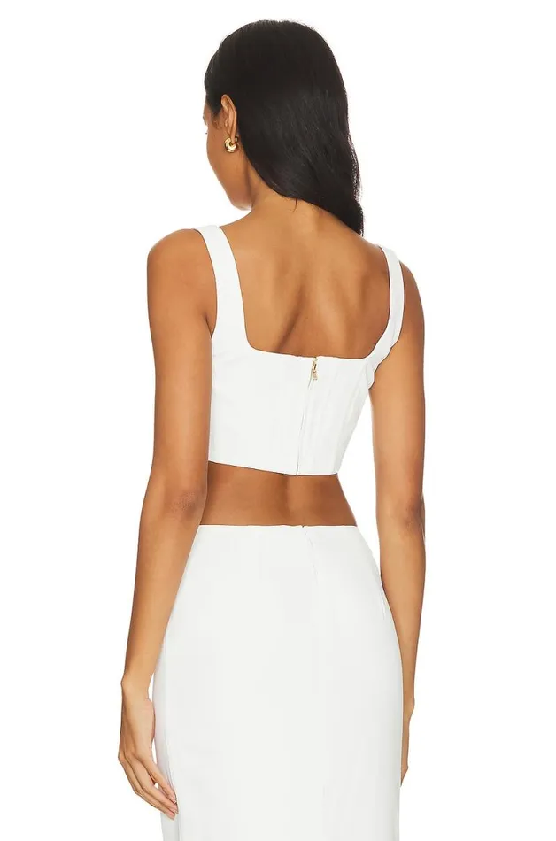 Imani Top Opal White Women Lovers and Friends Tops