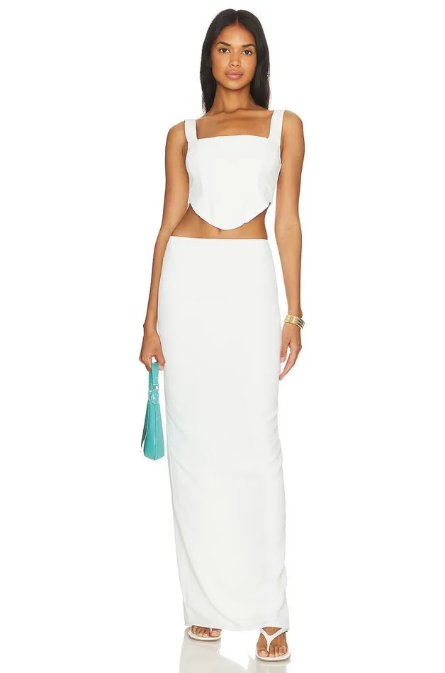 Imani Top Opal White Women Lovers and Friends Tops
