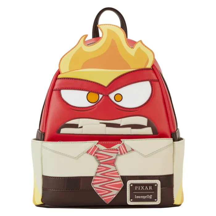 Inside Out Exclusive Anger Cosplay Light Up Glow Mini Backpack Unisex Loungefly Backpacks Inside Out Exclusive Anger Cosplay Light Up Glow Mini Backpack Unisex Loungefly Backpacks