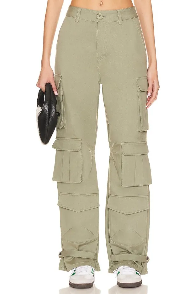 Issa Pant Army Green Women Lovers and Friends Pants