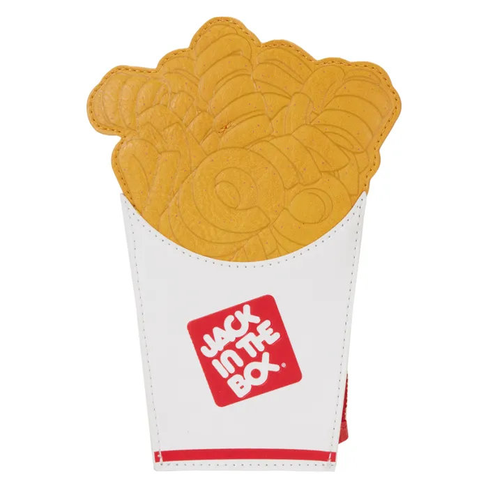 Jack In The Box Curly Fries Card Holder Unisex Loungefly Bags and Wallets