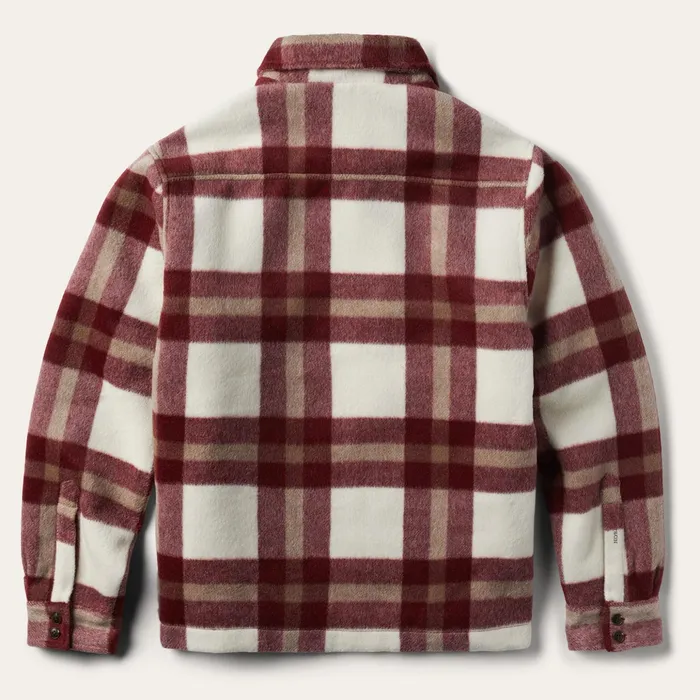 Jackets Men Stetson Plaid Lined JacShirt Red