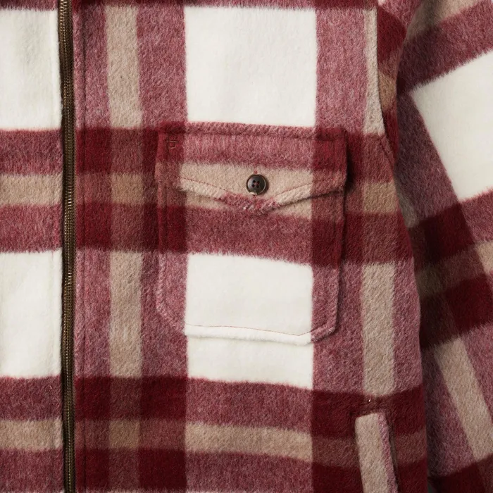 Jackets Men Stetson Plaid Lined JacShirt Red