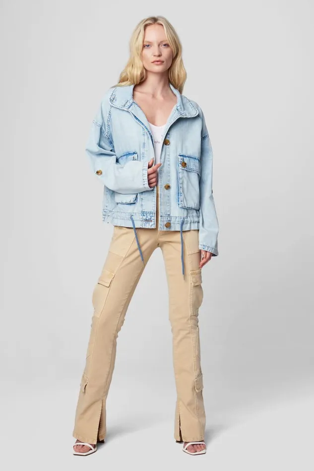 Jackets Women Blank Nyc Blue Lagoon Jacket Jackets Women Blank Nyc Blue Lagoon Jacket