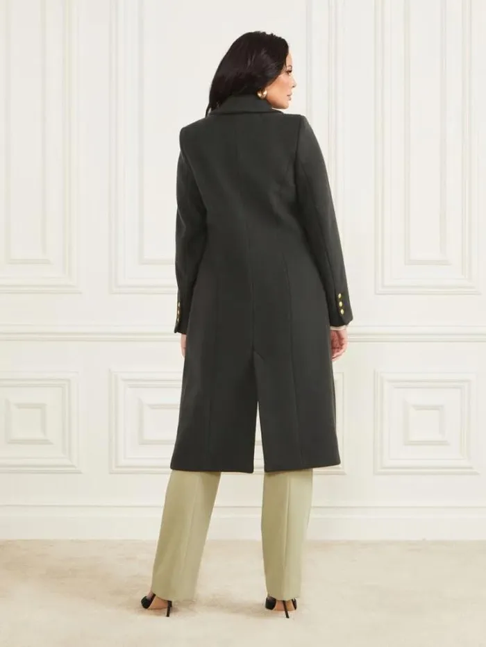 Jackets Women Marciano Francesca London Coat Chenille Green Jackets Women Marciano Francesca London Coat Chenille Green