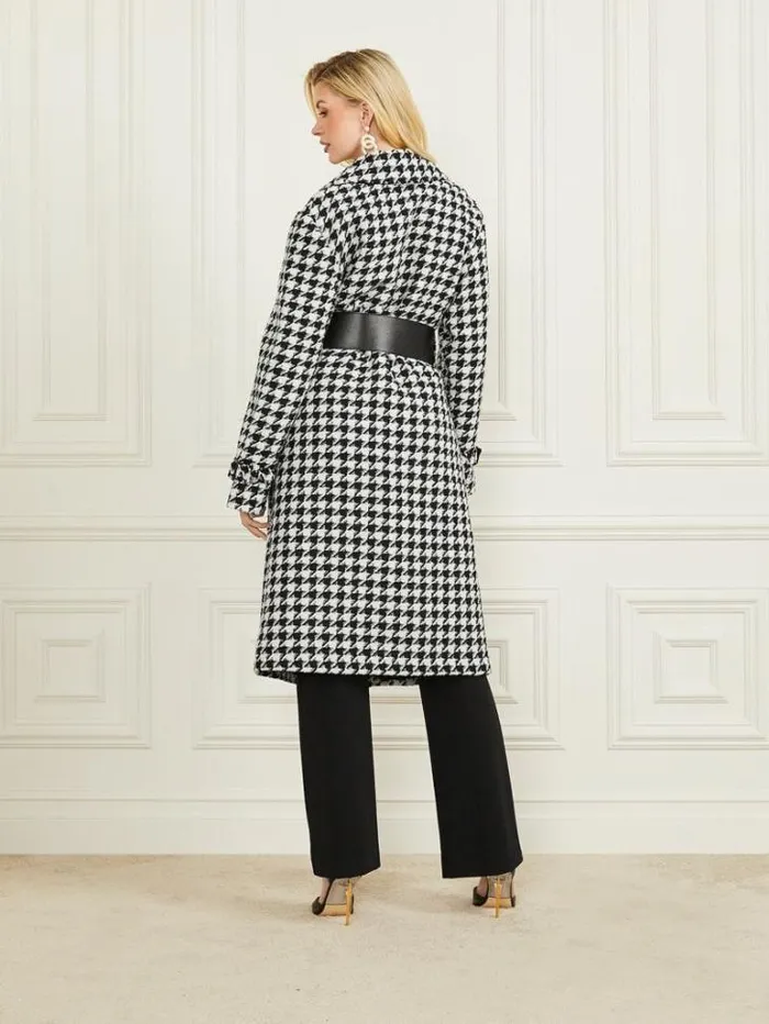 Jackets Women Marciano Natasha WoolBlend Coat Pied De Poule Blackwhite Jackets Women Marciano Natasha WoolBlend Coat Pied De Poule Blackwhite