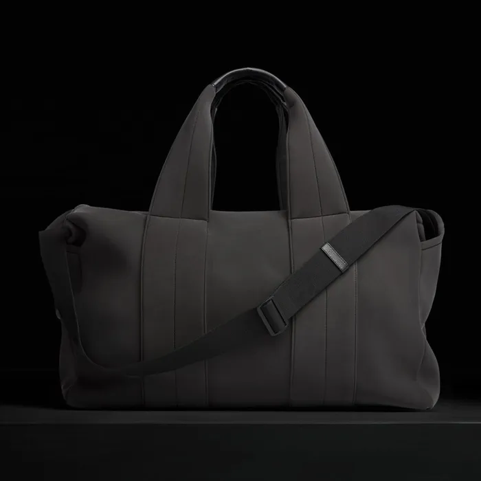 James Perse Duffel Bags Montecito Scuba Weekend Bag Carbon Grey 8211 Men