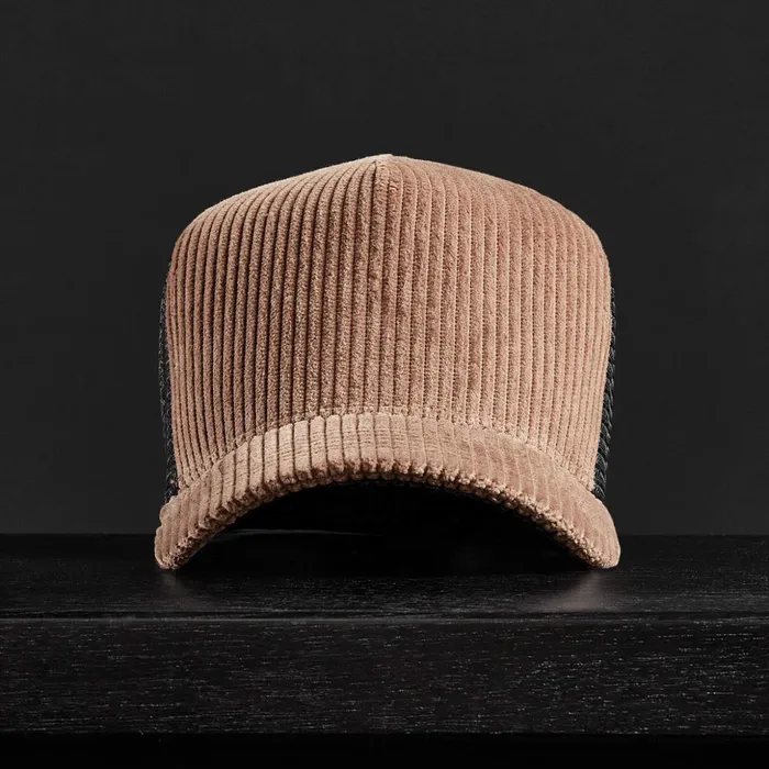 James Perse Hats Corduroy Trucker Hat Chestnut 8211 MenWomen