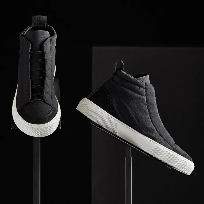 James Perse LaceUps WomenSINGLEQUOTEADDEDs Solstice High Top Skate Sneaker Blackblack 8211 Women James Perse LaceUps WomenSINGLEQUOTEADDEDs Solstice High Top Skate Sneaker Blackblack 8211 Women