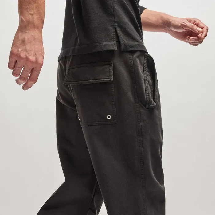 James Perse PantsDenim Cotton Terry Flight Pant Black 8211 Men