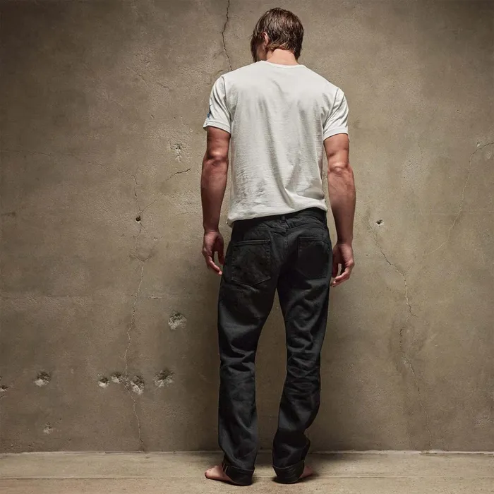 James Perse PantsDenim Selvedge Pacific Jean Black 8211 Men