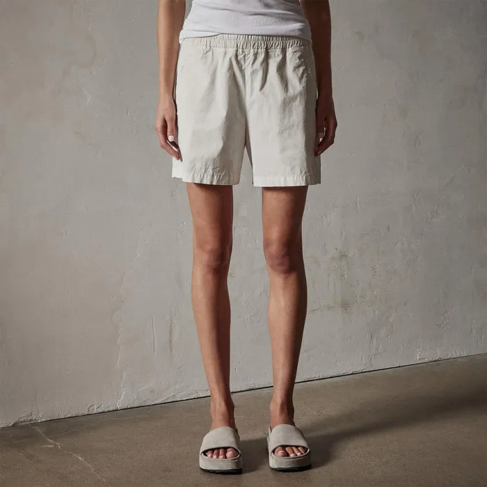 James Perse Shorts Parachute Short White Smoke Pigment 8211 Women