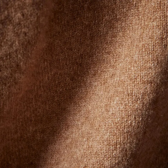 James Perse Sweaters Cashmere Boxy Crew Caramel 8211 Women