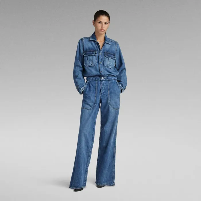 Jumpsuits Women GStar RAW Utility Overall Faded Waterfront
