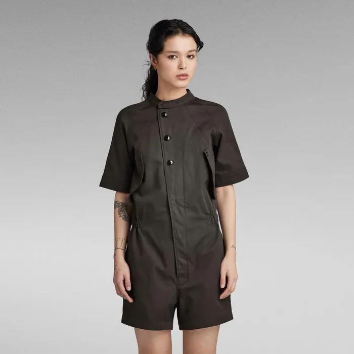 Jumpsuits Women GStar RAW Y2K Short Jumpsuit Raven