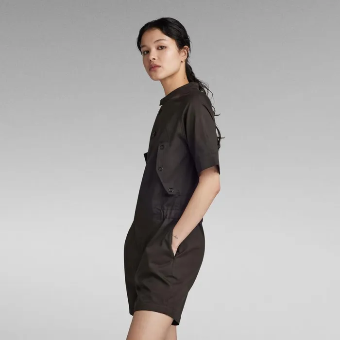 Jumpsuits Women GStar RAW Y2K Short Jumpsuit Raven