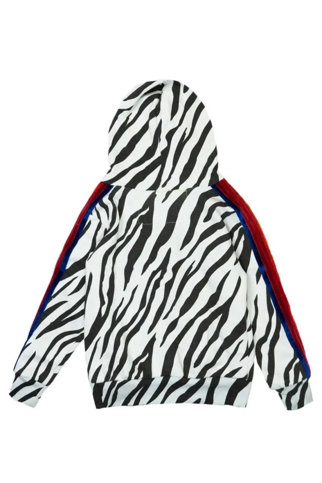 Kids Hoodies Aviator Nation Classic Hoodie 8211 Zebra