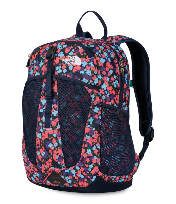 Kids Recon Squash Backpack Paradise Pink Wildflower Print The North Face Backpacks