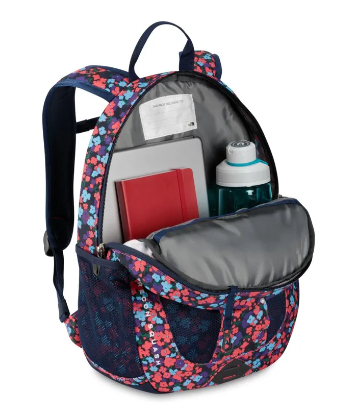 Kids Recon Squash Backpack Paradise Pink Wildflower Print The North Face Backpacks