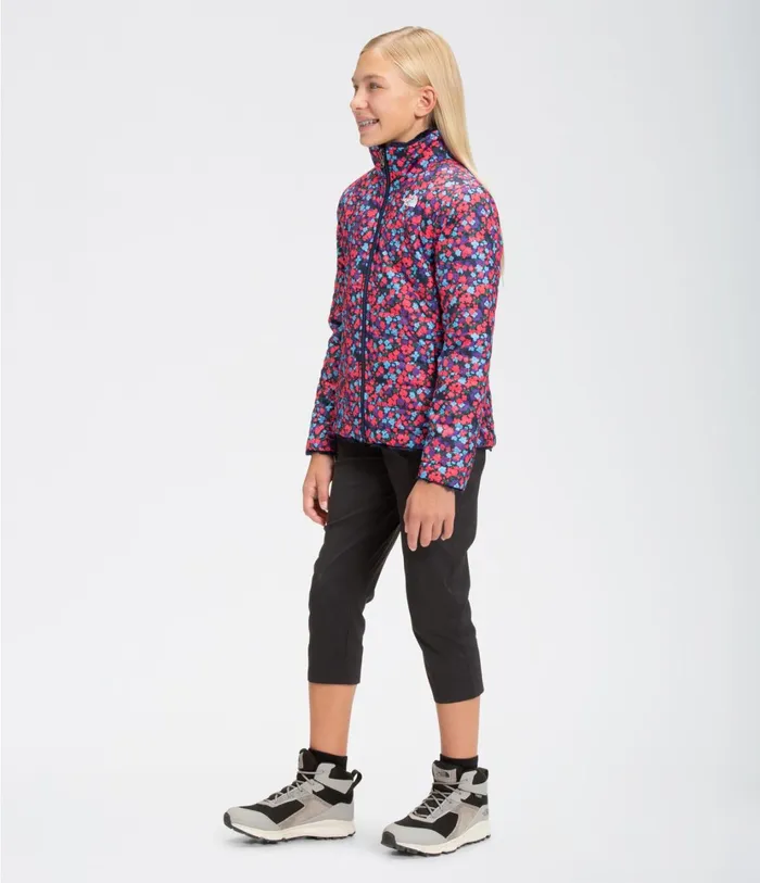 Kids Reversible Mossbud Swirl Jacket Paradise Pink Wildflower Print The North Face Jackets and Vests
