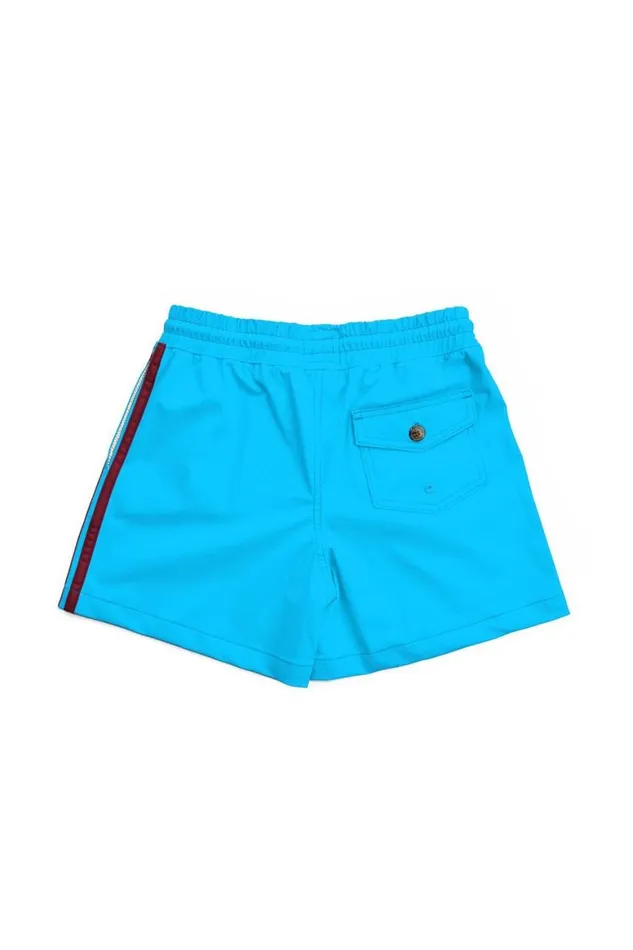 Kids Shorts Aviator Nation Flex Board Shorts 8211 Neon Blue