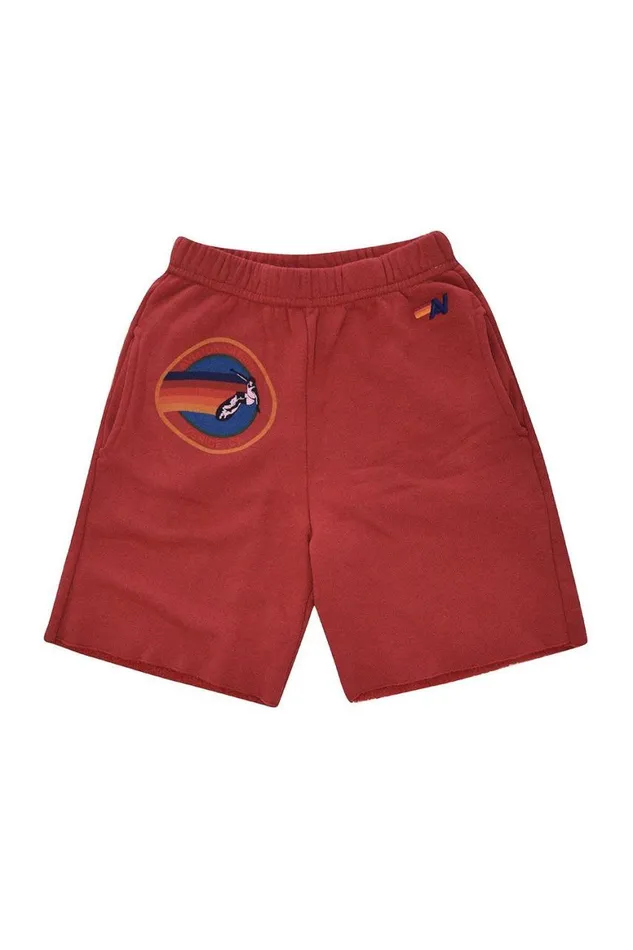 Kids Shorts Aviator Nation Mill Valley Sweatshorts 8211 Red