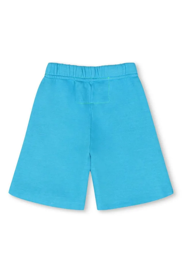 Kids Shorts Aviator Nation Smiley Sweatshorts 8211 Neon Blue