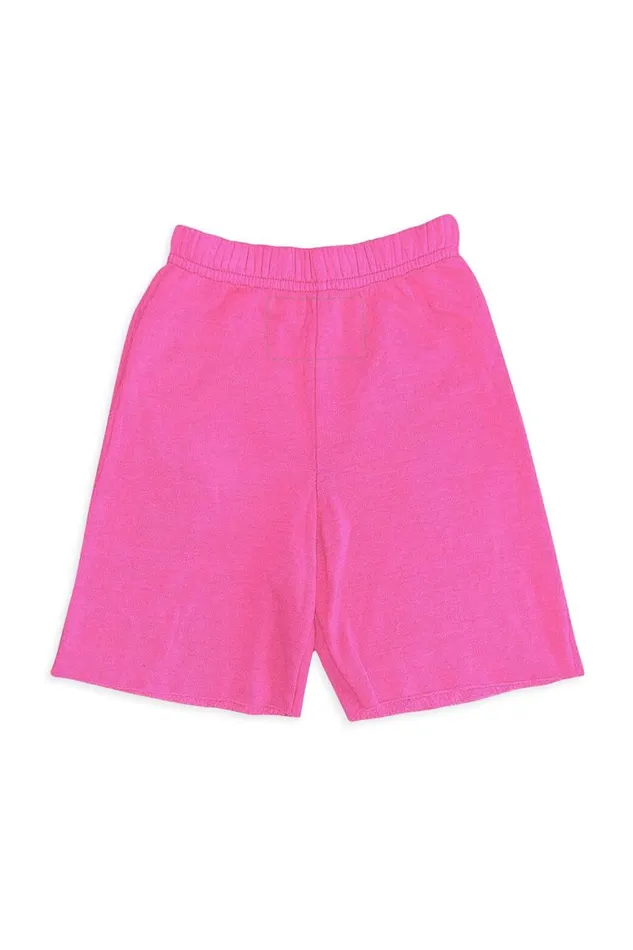 Kids Shorts Aviator Nation Sweatshorts 8211 Neon Pink