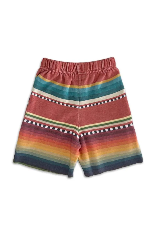 Kids Shorts Aviator Nation Tulum Sweatshorts 8211 Red