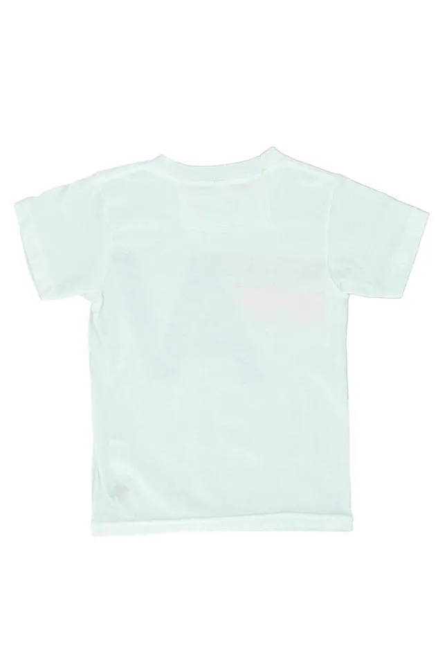 Kids Tees Aviator Nation Smiley 2 Tee 8211 White