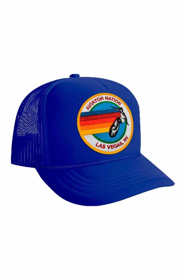 Kids Trucker Hats Aviator Nation Signature Las Vegas Vintage Trucker Hat