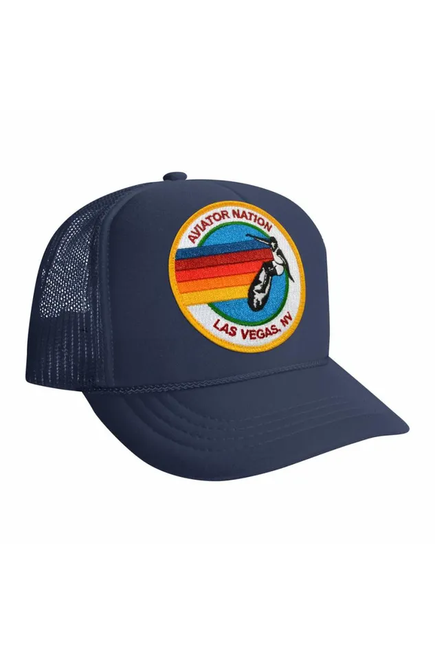 Kids Trucker Hats Aviator Nation Signature Las Vegas Vintage Trucker Hat