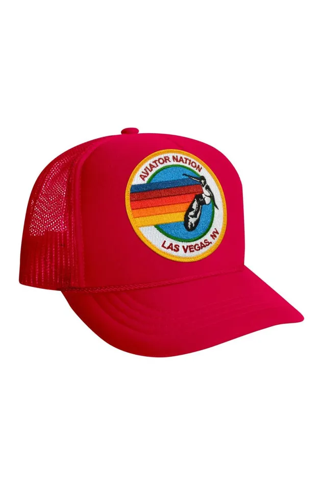 Kids Trucker Hats Aviator Nation Signature Las Vegas Vintage Trucker Hat