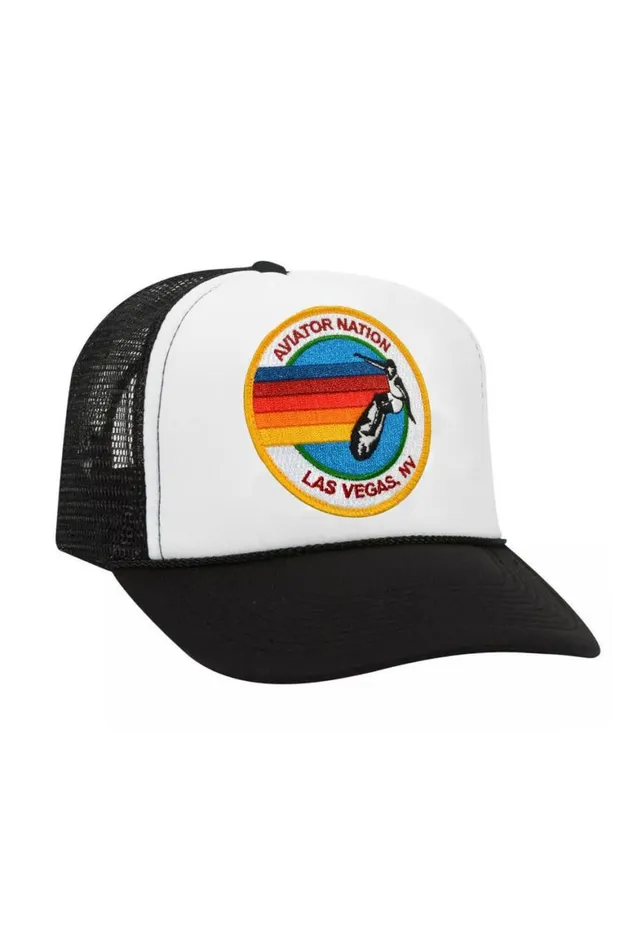 Kids Trucker Hats Aviator Nation Signature Las Vegas Vintage Trucker Hat